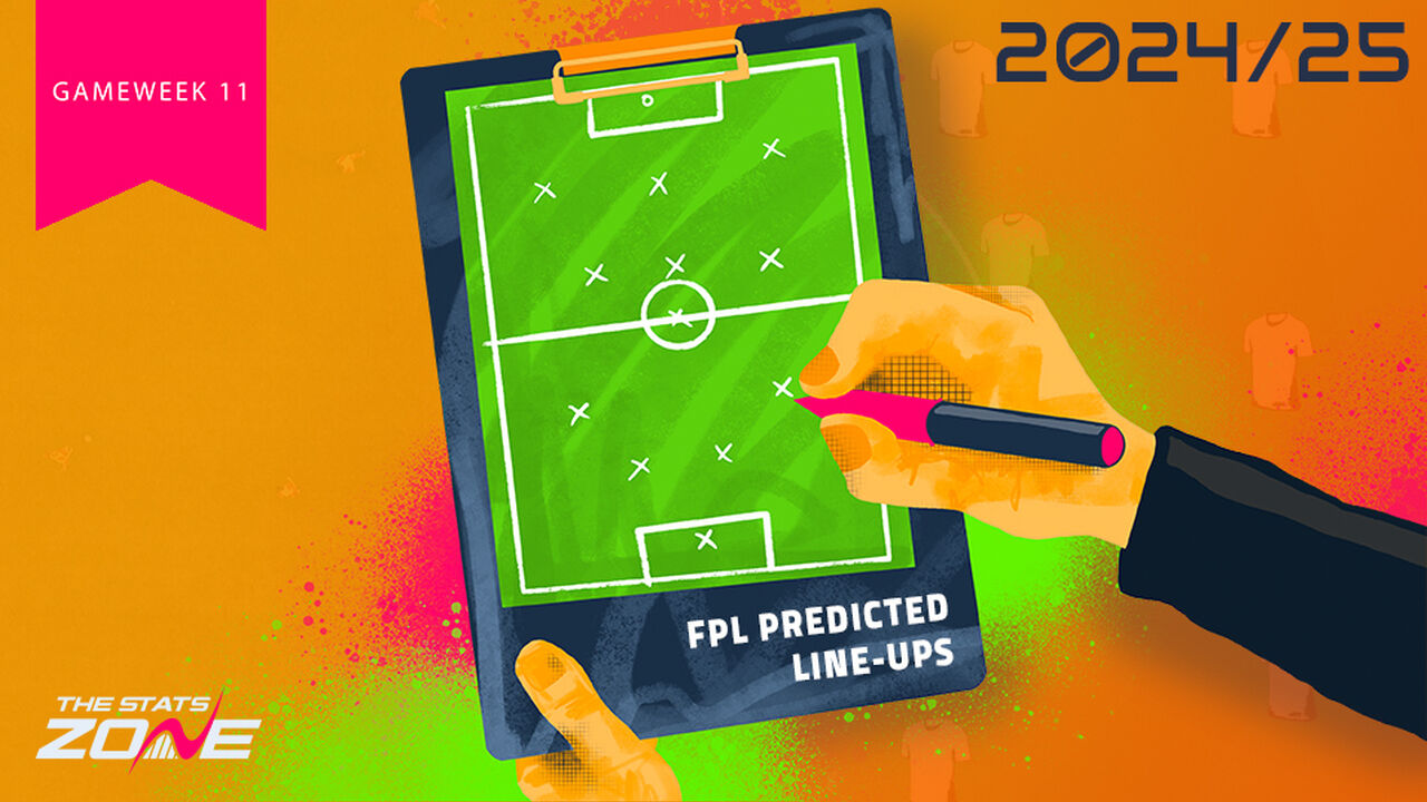 FPL 2024-25 | Gameweek 11 | Fixtures, Team News & Predicted Line-ups