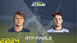 Alexander Zverev vs Casper Ruud Preview & Prediction | 2024 Nitto ATP Finals | Group Stage