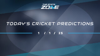 Today's Cricket Predictions (01/01/25)