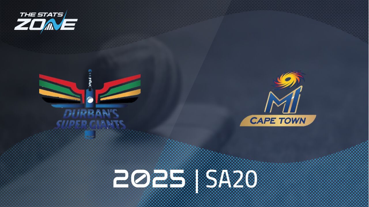 Durban’s Super Giants vs MI Cape Town Preview & Prediction | 2025 SA20 | League Stage