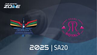 Durban’s Super Giants vs Paarl Royals Preview & Prediction | 2025 SA20 | League Stage