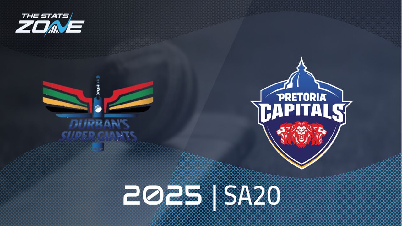 Durban’s Super Giants vs Pretoria Capitals Preview & Prediction | 2025 SA20 | League Stage