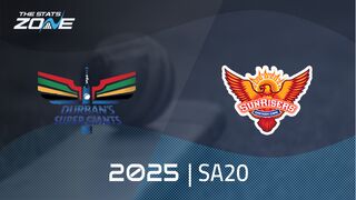 Durban’s Super Giants vs Sunrisers Eastern Cape Preview & Prediction | 2025 SA20 | League Stage