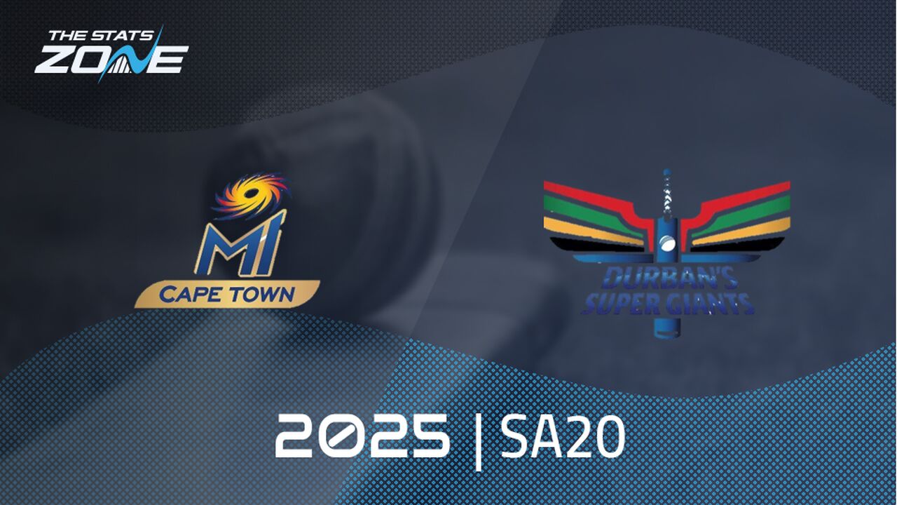 MI Cape Town vs Durban’s Super Giants Preview & Prediction | 2025 SA20 | League Stage