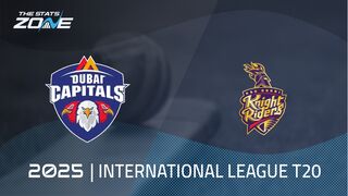 Dubai Capitals vs Abu Dhabi Knight Riders Preview & Prediction | 2025 International League T20 | League Stage