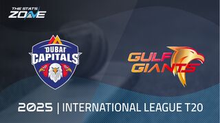 Dubai Capitals vs Gulf Giants Preview & Prediction | 2025 International League T20 | League Stage