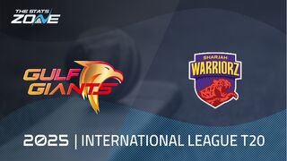 Gulf Giants vs Sharjah Warriorz Preview & Prediction | 2025 International League T20 | League Stage