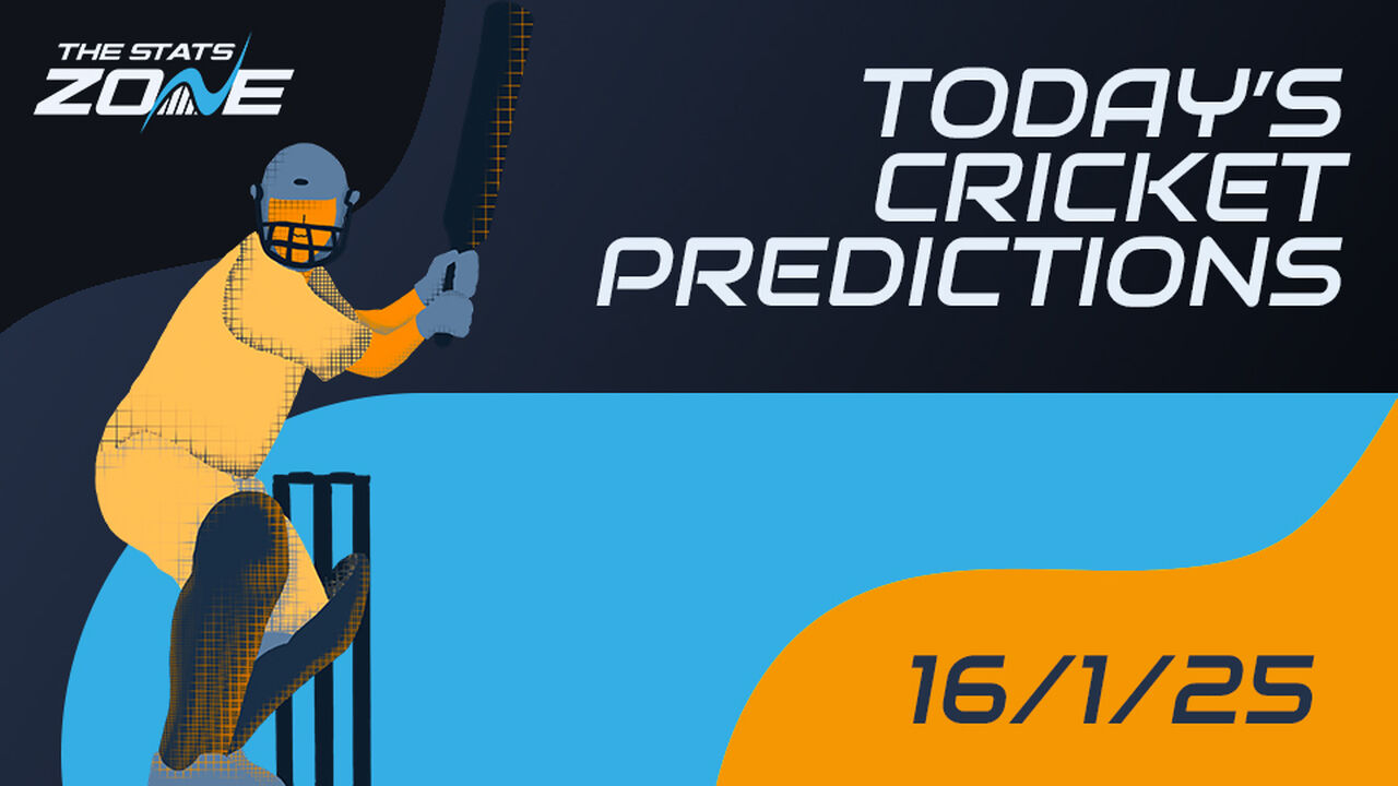 Today's Cricket Predictions (16/01/25)