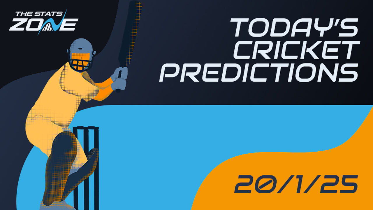 Today's Cricket Predictions (20/01/25)