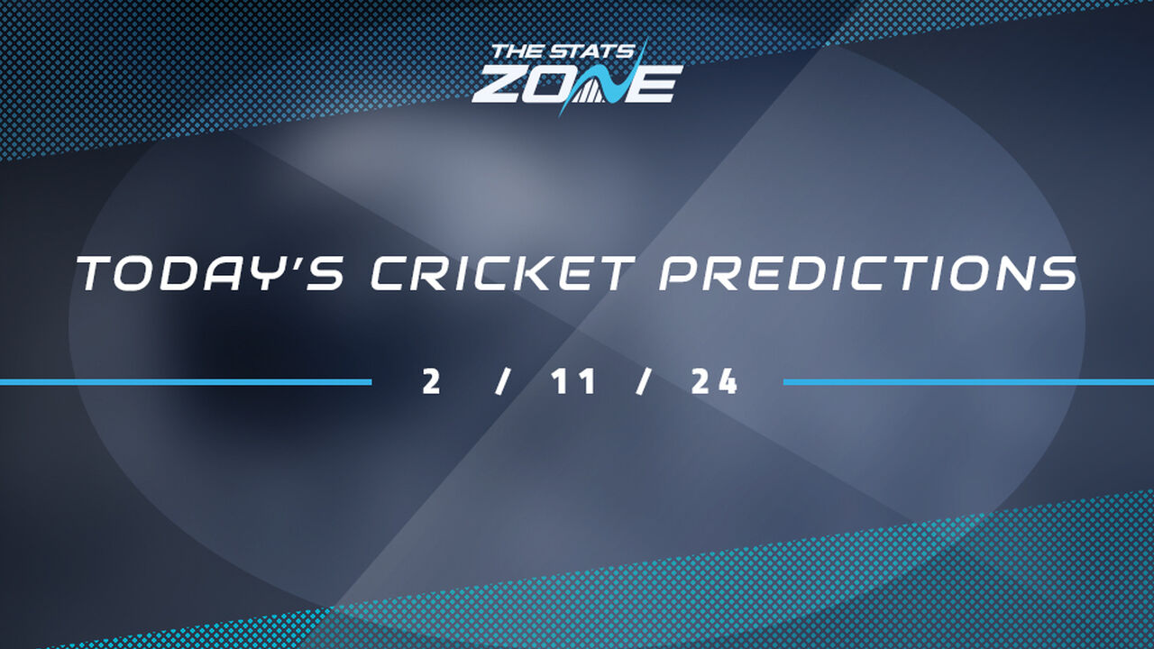 Today's Cricket Predictions (02/11/24)