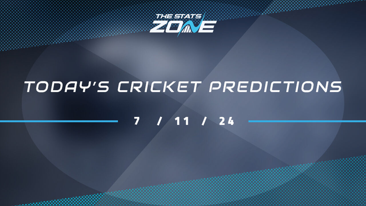 Today's Cricket Predictions (07/11/24)