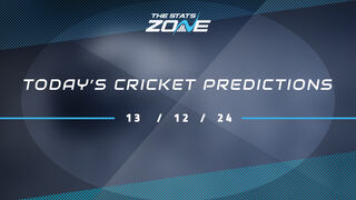 Today's Cricket Predictions (13/12/24)